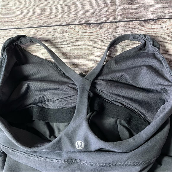 Lululemon Pure Balance Tank Gray size 6 - Picture 3 of 7